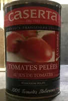Tomates pelees au jus de tomates CASERTA