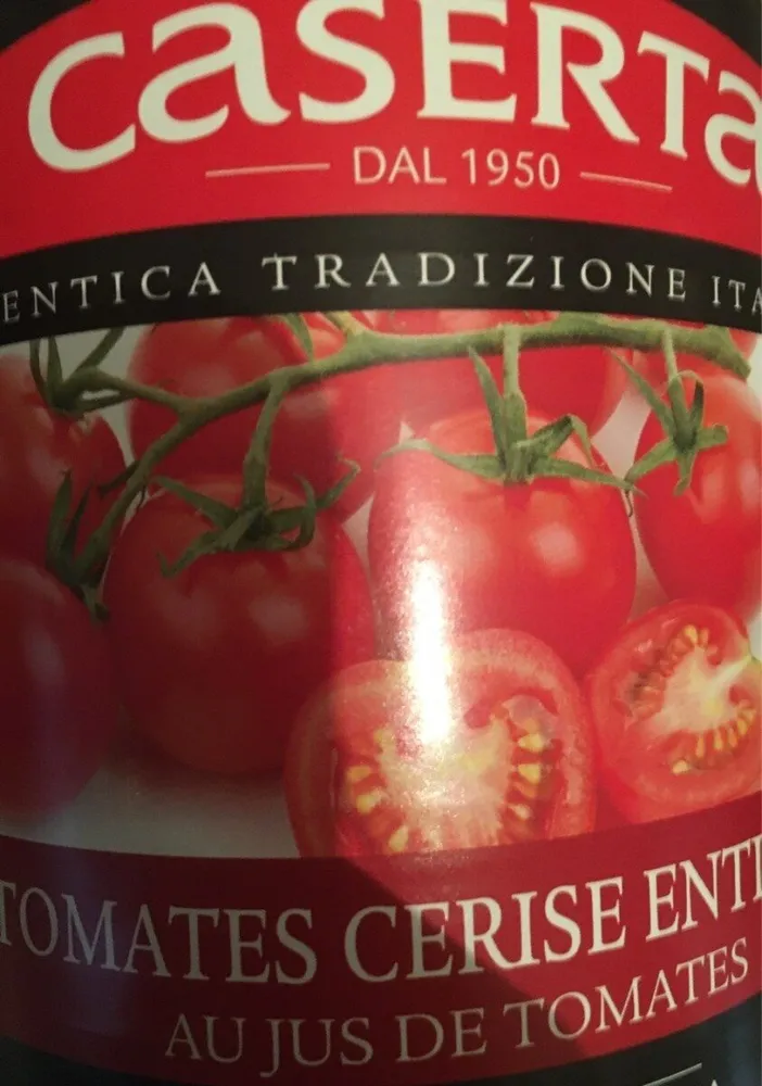 Tomates cerises entieres