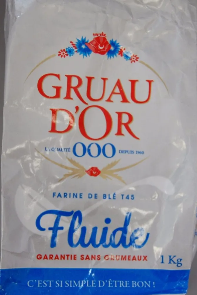Farine de blé T45 fluide