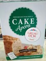Préparation pour pâte à cake apéro