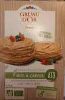 Préparation pour pâtes à crêpes
