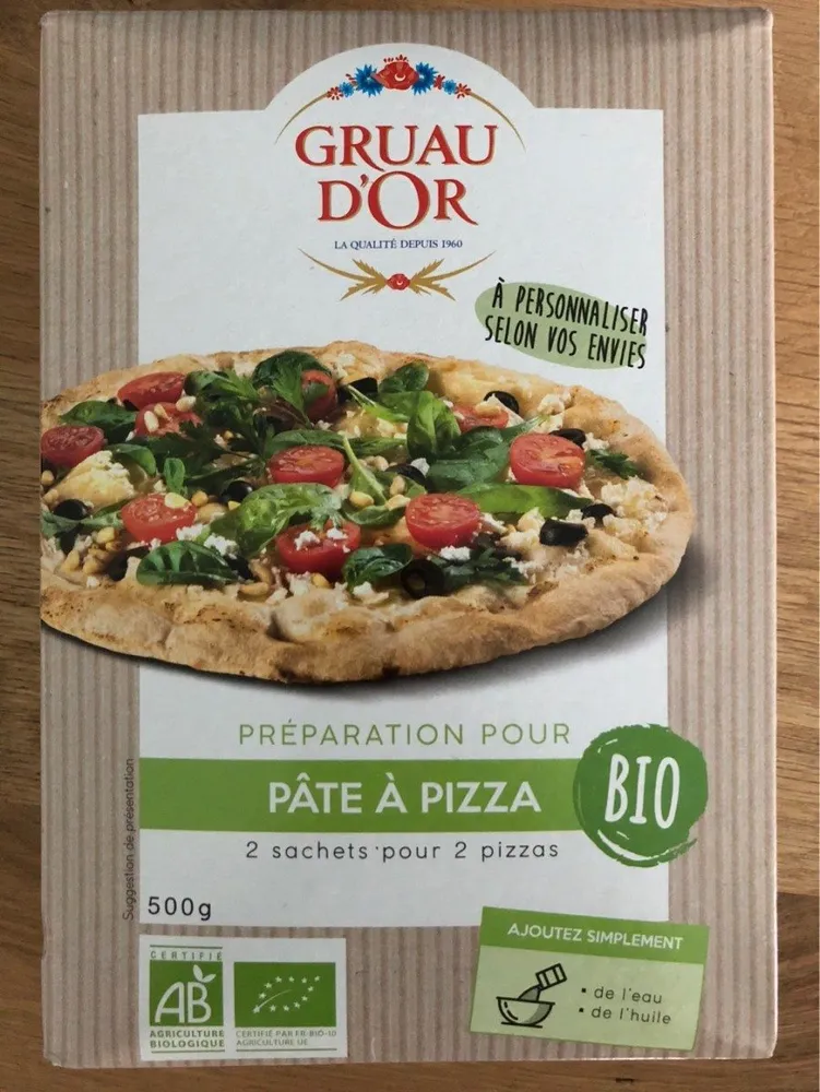 Préparation pour Pâte à pizza