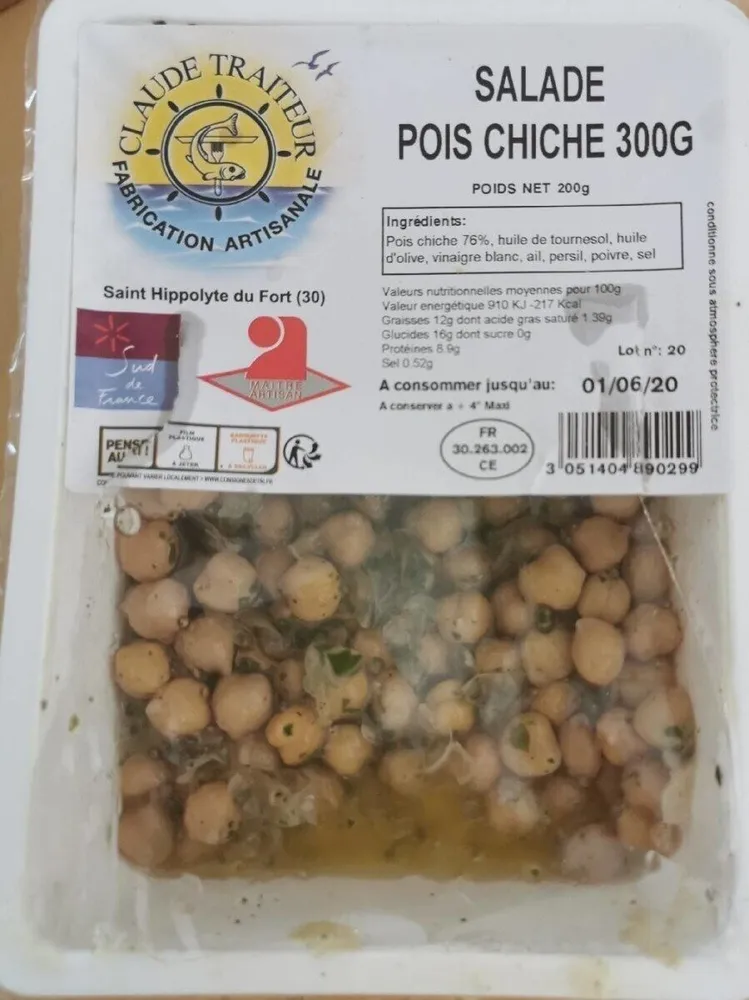 Salade de pois chiche