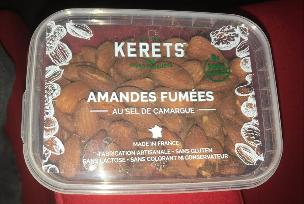Amandes fumées au sel de Camargue