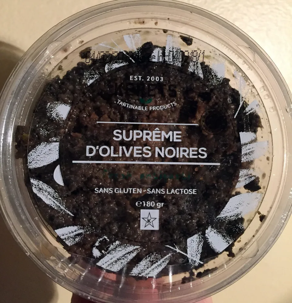 Suprême d’olives noires