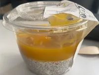 Chia Pudding Lait de coco amande mangue