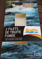 2 Filets truite fumee