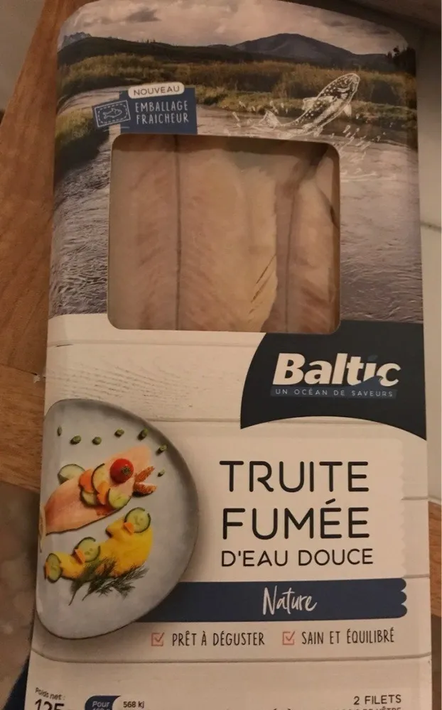 Truite fumée d'eau douce