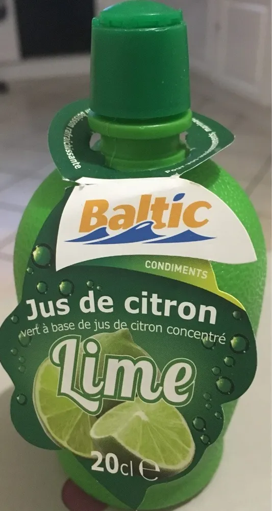 Jus citron vert base concentré