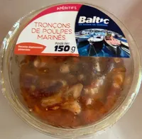 Tronçons de poulpes