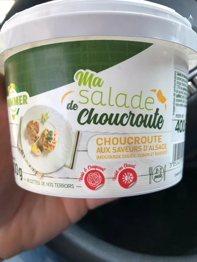 Ma salade de choucroute