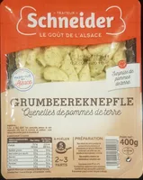 Grumbeereknepfle, Quenelles de pommed de terre