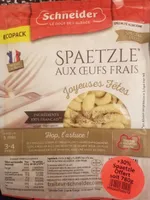 Spaetzle aux œufs frais