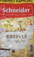Knepfle aux oeufs frais
