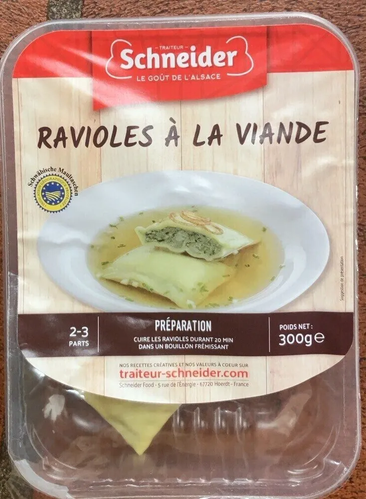 Ravioles à la viande