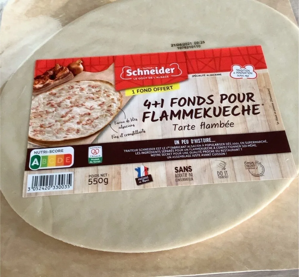 Fonds pour flammekueche