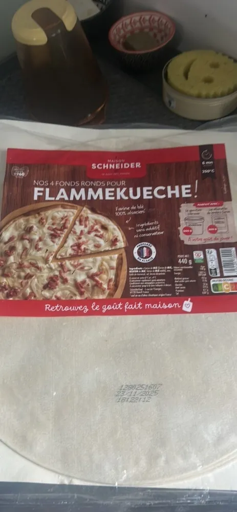 fonds pour flammekueche