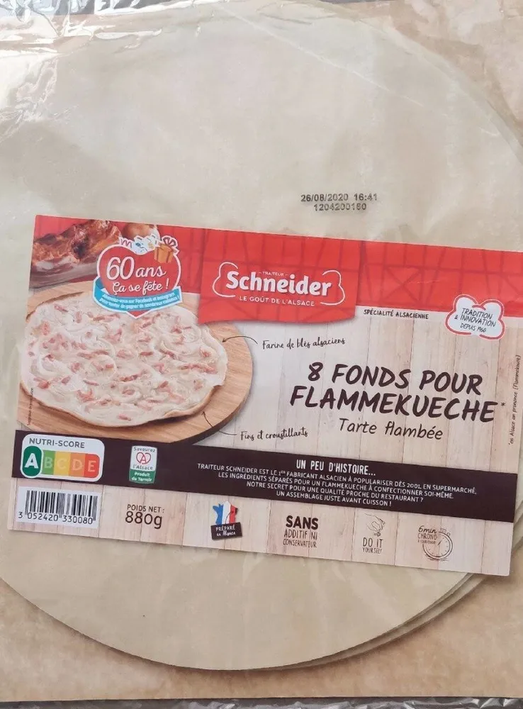 Fonds pour flammenkuche