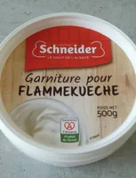 Garniture pour flammekueche