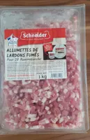Allumettes de lardons fumés