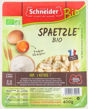 Spaetzle bio
