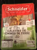 Mini galette de pomme de terre