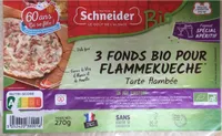 Fond bio pour flammekueche