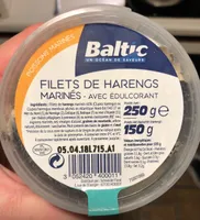 Filet de harengs marinés