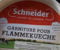 Garniture pour flammekueche