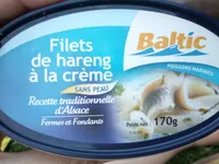 Filets de hareng à la crème