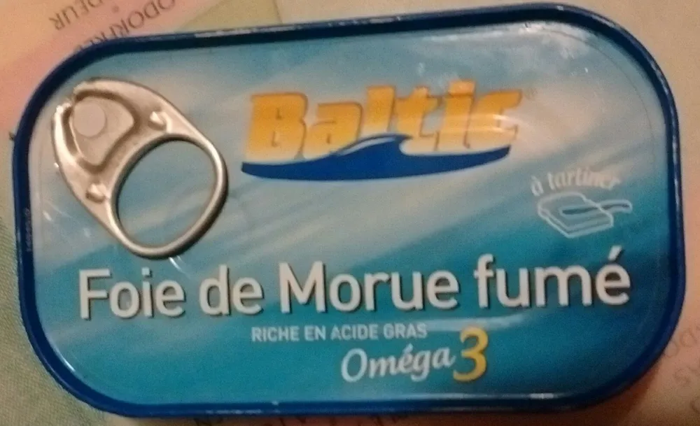 Foie de morue fumé