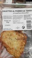Galettes de pommes de terre