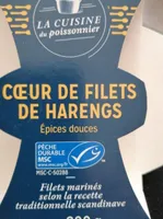 Cœur de filets de harengs