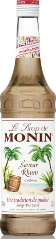 Sirop saveur Rhum caribbean
