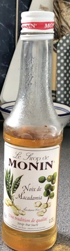 Sirop Noix De Macadamia