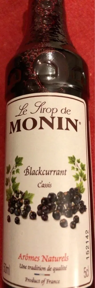 Sirop Cassis