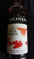 Sirop saveur Fraise bonbon