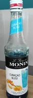 Sirop Monin curaçao bleu