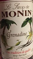 Sirop de grenadine