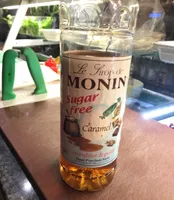 Caramel syrop
