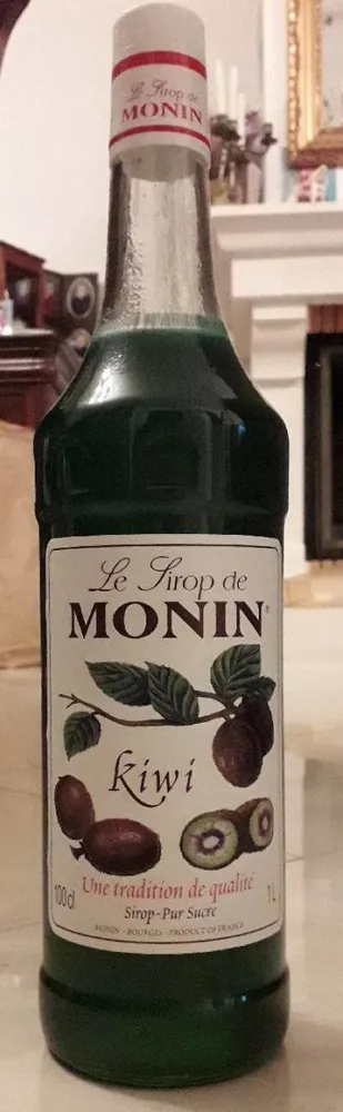 Sirop de Monnin saveur kiwi