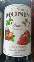 Sirop de Fraise - Monin