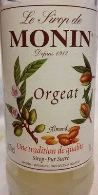 Sirop d'Orgeat