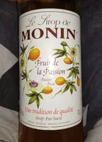 Sirop monin fruit de la passion