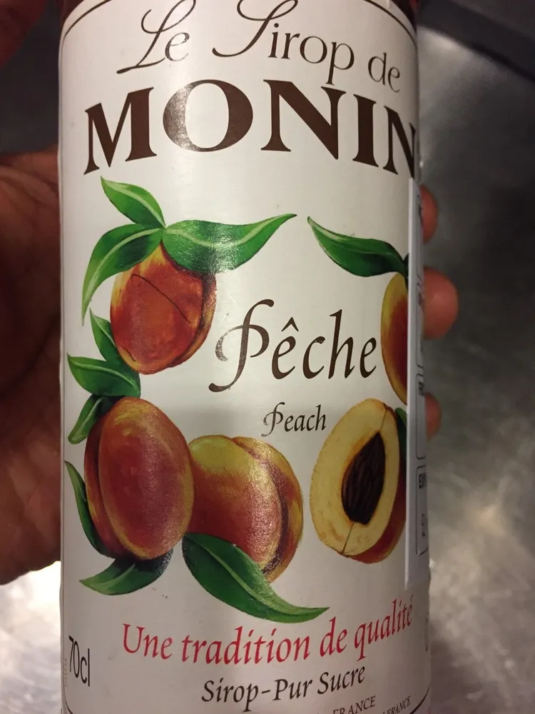 Sirop de pêche