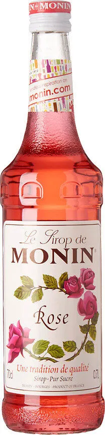Le sirop de Monin Rose