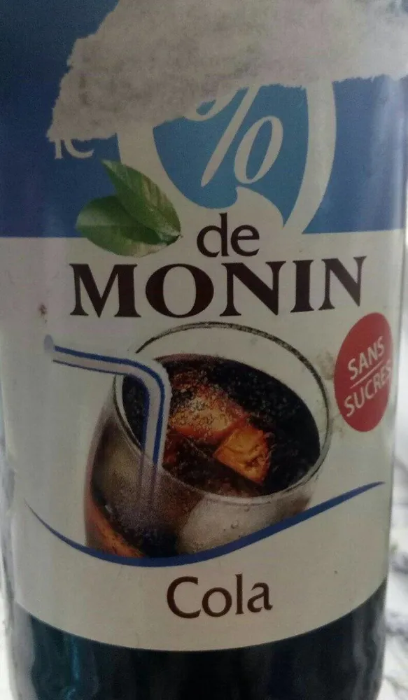 Sirop de Monin: cola 0%