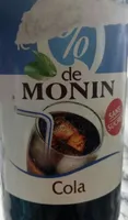 Sirop de Monin: cola 0%