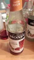 Saveurs Monin sirop rhum
