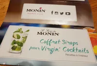 Coffret sirops pour Virgin Cocktails